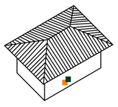 屋根の図b